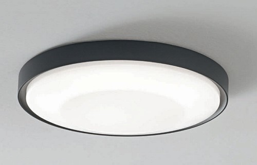 PLAFONIERA LED GRIGIO ANTRACITE 30W IP65 4000K D.32 - GEA GES853N