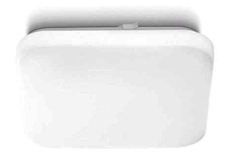 PLAFONIERA GPL281 24W QUADRATA BIANCA IP54 4000K D.280X280 - GEA GPL281