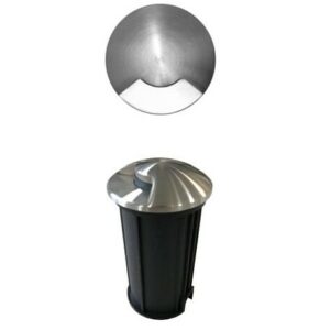 SEGNAPASSO DA ESTERNO LED 2W 3000K 100-240V 35° INA INOX - BEN 4367
