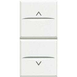 AXOLUTE - DOPPIO PULSANTE 10A NO INTERBLOCC - BTI HD4037
