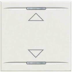 AXOLUTE - COPRITASTO SU GIU' 2 MOD BIANCO - BTI HD4911M2AH
