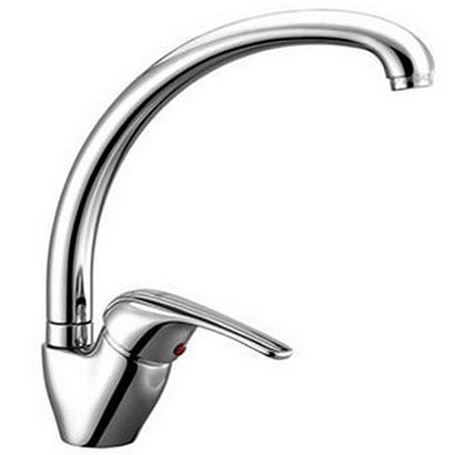MONOCOMANDO LAVELLO CANNA ALTA SERIE DELFINA CROMO - DIA H235D62