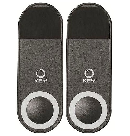 COPPIA FOTOCELLULE ORIENTABILI 180° PILASTRI SOTT. A BATTERI - KEY 900FT43B