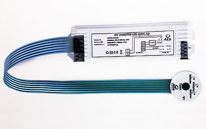 INVERTER KIT EMERGENZA PER LED FINO A 40W 5W-EMER 1H SE/SA - ATC ISA6186