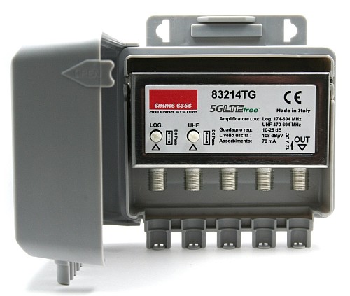 AMPLIFICATORE 1IN LB+1UHF 23DB C.C. CH.5-48 - ESM 83214TG