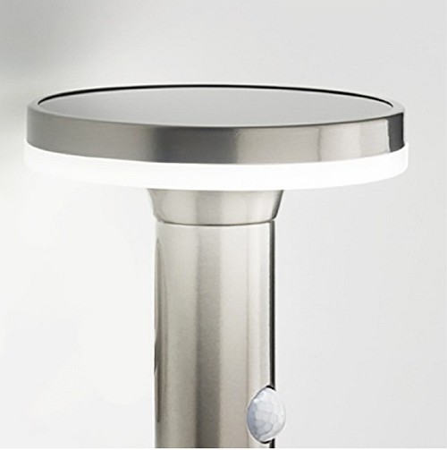 PALETTO SOLARE ACCIAIO NATURALE 6W IP44 - GEA GES791