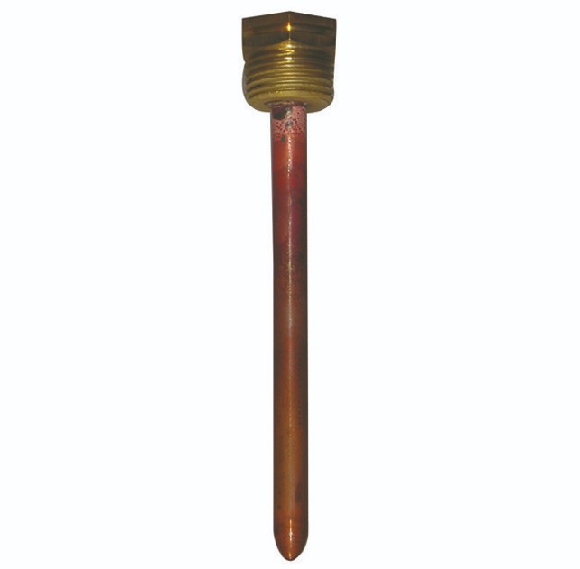POZZETTO PER SONDA 1/2 GAS CONICO D.7X8MM 10 CM PER 1 BULBO - DIA 4124081