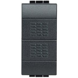 PULSANTE DOPPIO 1P NO 16A LI-I - PZ.10 - BTI L4036
