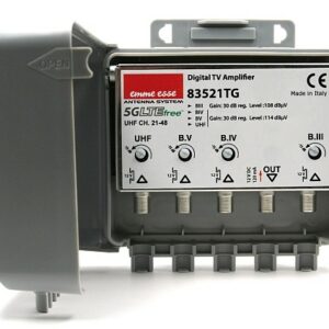 AMPLIFICATORE 4IN.VHF+B4+B5+UHF (21-48) 30DB - ESM 83521TG