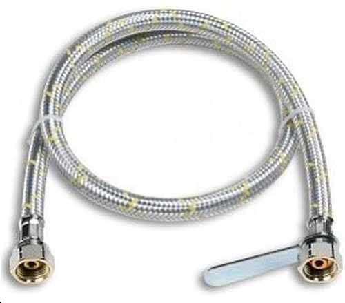 FLESSIBILE MANICHETTA GAS 50CM CON LEVETTA - DBR FG100-0500X22