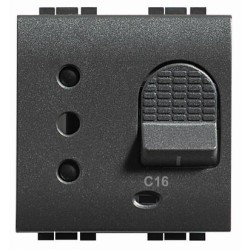 LIVING INT - PRESA SICURA MAGNETOT 2P+T 16A - BTI L4311/16