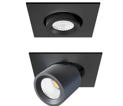 NANO OXO C NERO 4W 45° SWITCH 2700/3200/4000K - BEN 4552