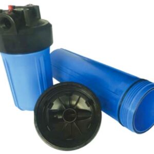 CONTENITORE CARTUCCIA 20" BIG, IN/OUT 1" VASO BLU - IDSE MAXI-BLU20