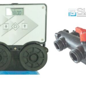 ADDOLCITORE DOPPIO CORPO 25L CON SIATA 132 ATT. E-U 1"1/2M - IDSE R25V-SI132