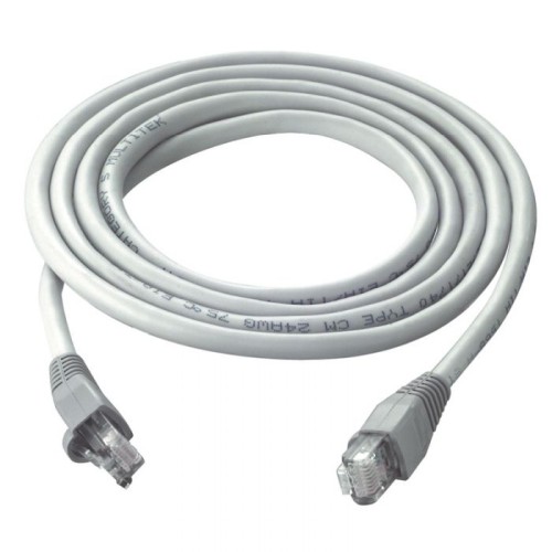 CAVETTO CAT.5E 1MT GRIGIO PVC - ERT 405050900