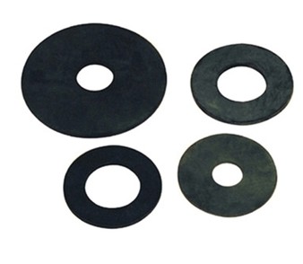 GUARNIZIONE FONDO PER CASSETTA IN GOMMA 58X33X2.7MM - DIA 133M1300D2