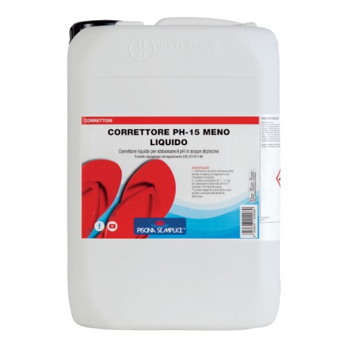 CORRETTORE PH-15 LIQUIDO KG.10 - LAPI PS1141010