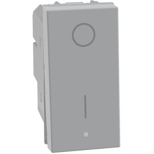 MATIXGO - INTERRUTTORE 2P 16AX 1M GRIGIO - BTI JG4002