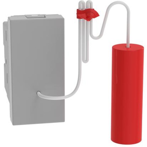 MATIXGO - PULSANTE TIRANTE 1P 10A GRIGIO - BTI JG4033