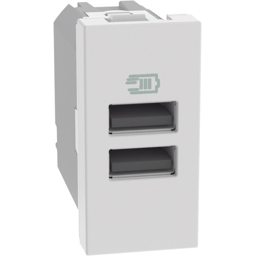 MATIXGO - CARICATORE USB AA 1M BIANCO - BTI JW4191AA