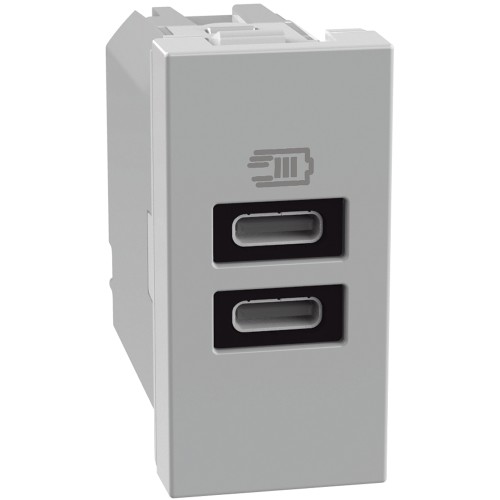 MATIXGO - CARICATORE USB CC 1M GRIGIO - BTI JG4191CC
