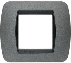 PLACCA 2F GRAFITE LIVING INT. - BTI L4802GF
