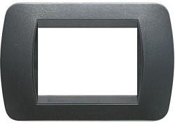 PLACCA 3F PLAST.ACCIAIO LIVI-I - PZ.40 - BTI L4803PA