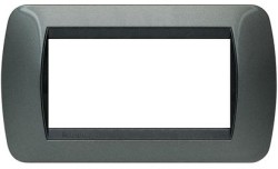 PLACCA 4 MOD.ACCIAIO SCUR.LI-I - PZ.5 - BTI L4804AC