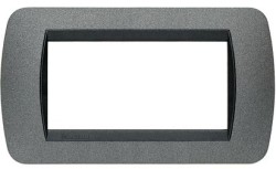 PLACCA 4 MOD.GRAFITE LIVING INT. - BTI L4804GF