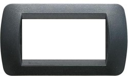 PLACCA 4F.PLASTICA ACCIAIO S. - PZ.5 - BTI L4804PA