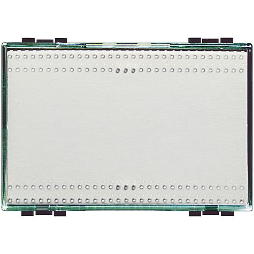 LIGHT - COPRITASTO TRASPARENTE 3 MODULI - BTI N4932/3