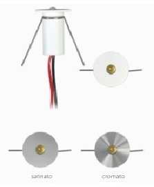 PETIT MINI 0,5W 12VDC BIANCO 4000K - ERX DL5MMBN