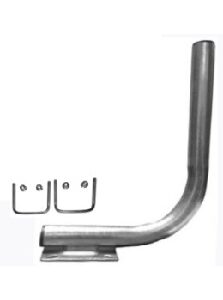 SUPPORTO PER PARABOLA 90° D.40 H.40 DIST.25 + KIT-K7 Z/F. - FIA SPP0029K7