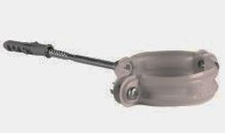 FASCETTA A PARETE D.60 ACCIAIO VERNICIATO BIANCO - TEF 6ABPRP3