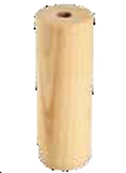 BICCHIERE IN LEGNO H150 PER P.DE E27 NAT. - FAI 7010/150/NA