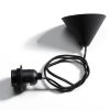 PENDEL E27 X SOSPENSIONE NERO CM.100 - RLC 5062