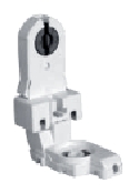 PORTALAMPADA G13 CON PORTA STARTER BIANCO - RLC 965/F