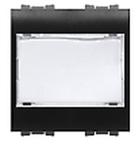 FLEXI' - PULSANTE CON PORTANOME 16A - NUV 14025