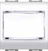 FLEXI' WHITE - PULSANTE PORTANOME 16A - NUV 14025/WH