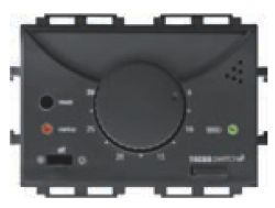 FLEXI' - TERMOSTATO AMBIENTE ELETTRONICO 3 MOD. INCASSO - NUV 14063