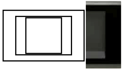 LASER - PLACCA CLICK 1 FORO UNEL NERA - NUV 2589/N