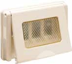 PLACCA AUTOPORTANTE 3 MOD. IP55 AVORIO PER 503 - NUV 2806/A