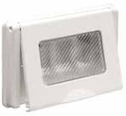 PLACCA AUTOPORTANTE 3 MOD. IP55 BIANCA - NUV 2806/WH