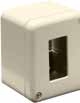 LASER- SCATOLA PORTA FRUTTI 1P PER MINICANALE AVORIO - NUV 2821