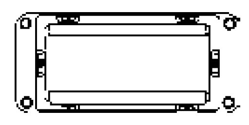 TL - SUPPORTO TL 4 FORI PLACCHE LIFE - NUV 2980/4TL