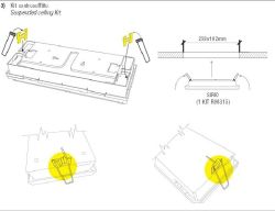 KIT CONTRASOFFITTO X SIRIO RO-0315 - RES 290034