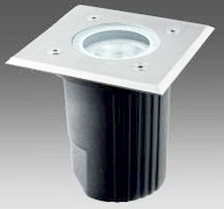 FARETTO KANDO QUADRATO INCASSO 50W GU10 IP67 CARRABILE - MCA 42535