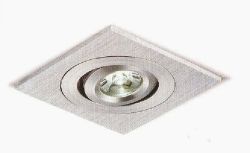 FARETTO FOCUS LED 1W INCASS.D.55 QUADR.350MA IP20 ALL - MCA 46920