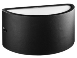 WALLY PARETE 52W 230V E27 IP54 NERO - MCA 42034