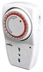 INTERRUTTORE ORARIO CON SPINA 16A PRESA BIPASSO - ORB OB163032